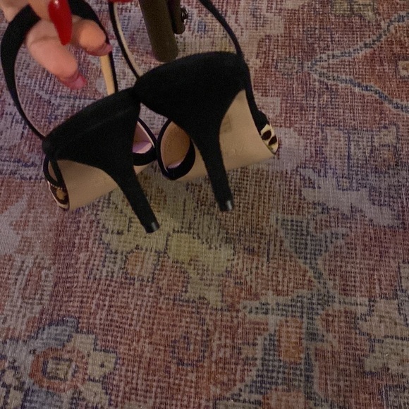 J Crew Calf hair Colette asymmetrical slingback pumps in leopard BK487 - Picture 7 of 7